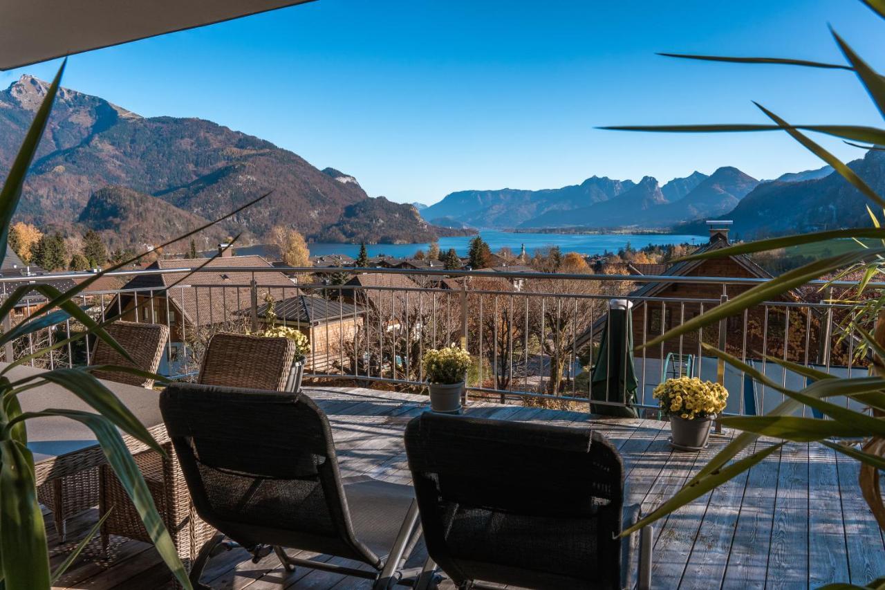 Apartamento Traum Blick Sankt Gilgen Exterior foto