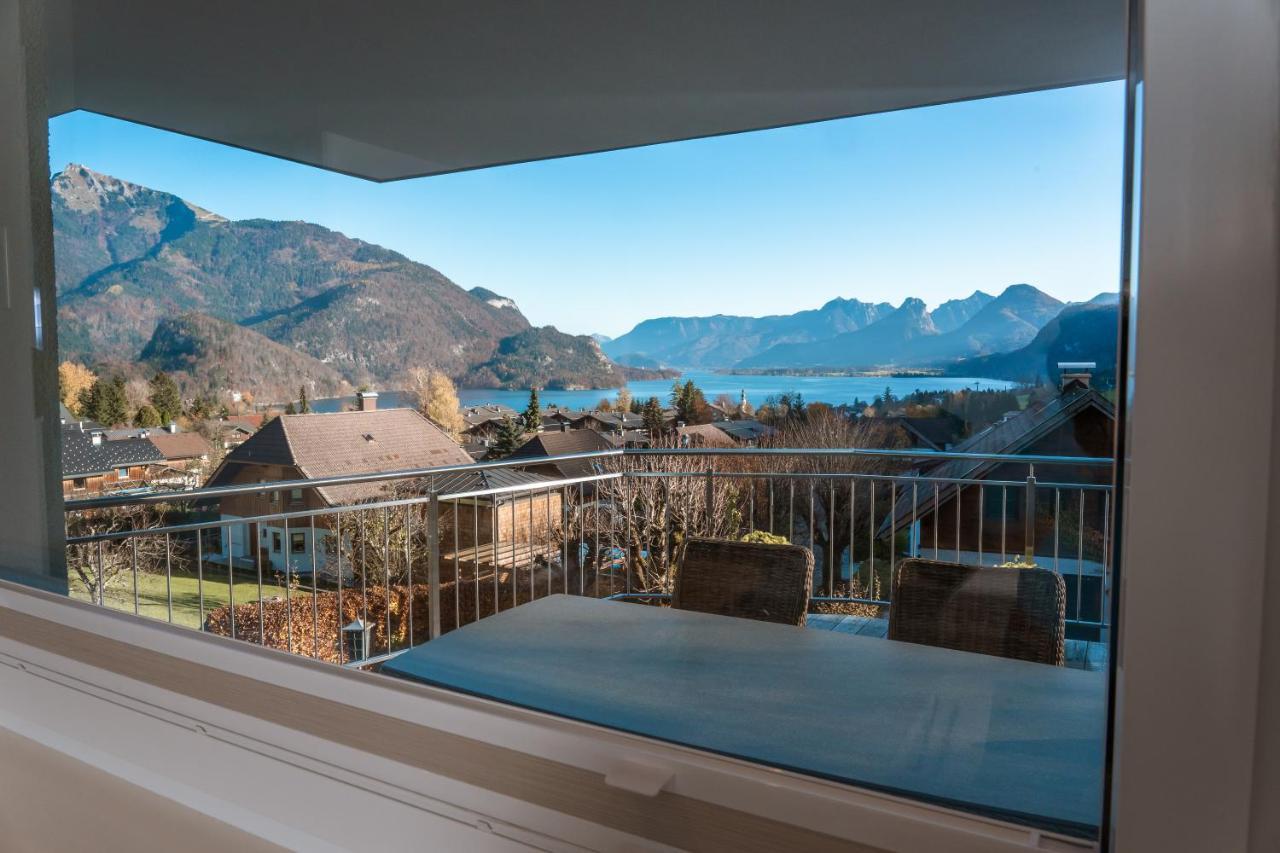 Apartamento Traum Blick Sankt Gilgen Exterior foto